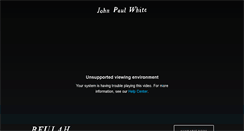 Desktop Screenshot of johnpaulwhite.com